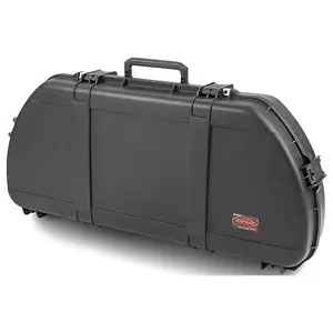 SKB Hard Protective Storage Case, Archery Bow & Arrow iSeries Shaped Case, Black