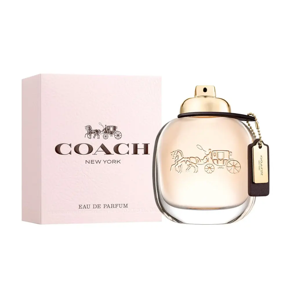 Coach New York Eau De Parfum for Women - Floral Fruity Elegant Perfume 0.15 oz / 1 oz / 1.7 oz / 3 oz
