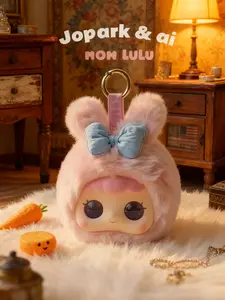 Pink and cute stuffedanimal—the babyboo trend Ai plush toy is a toy, stuffedanimal, and weighted stuffed animal, making it a great kid toy for Christmas gifts.