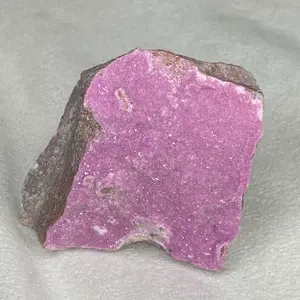 1 Natural cobaltian calcite crystal