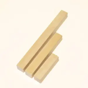 Wooden Table Legs Extra Set - Natural Wood, Lightweight Design, Ideal for Various Furniture Applications