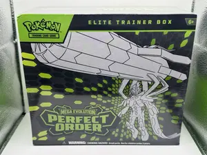 2026 Pokemon Mega Evolution Perfect Order ETB Elite Trainer Box Factory Sealed