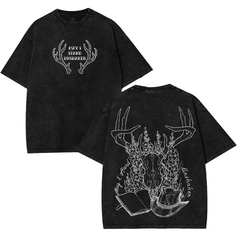 Vintage RPG Print T-Shirt for Men, Cute Distressed Cotton Graphic Tee with Crew Neck for Parties, Sizes S, M, L, Fitted Cut, Figure