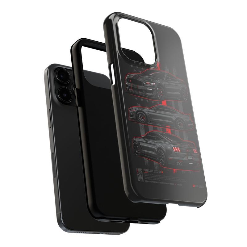 Shelby GT350R - USDM - CarCorner Phone Case Suitable for iPhone 17-11 Pro Max/Plus and  Samsung Galaxy S23-25