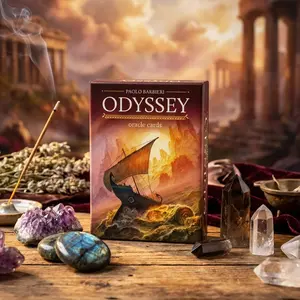 Odyssey Oracle: 36 Oracle Card Deck Featuring Epic Tales from The Odyssey with Illustrated Cards & Comprehensive Guidebook for Transformation Destiny Trials and Triumph