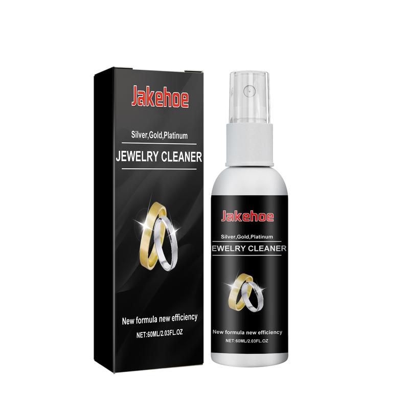 Jakehoe Silver Gold Platinum Jewelry Cleaner 60ml Powerful Surface Activator Brightener Corrosion Inhibitor Anti-Oxidation Spray for Gold Silver Watches Diamond Rings - Smartphone Camera