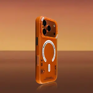 Magsafe Strong Magnetic IP 17ProMax/16Pro/15ProMax Trendy Phone Case Skin Feel Matte Anti-drop Full Protection Cover