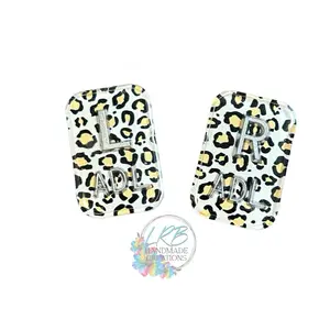 Cheetah Print XRay Markers – Personalized Radiology Markers – Handmade X-Ray Tech Gift - Acrylic Xray Marker Set