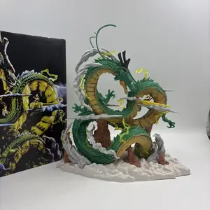 Dragon Ball Gk Figure Shenron & Little Goku, Wish-Granting Shenron Collectible Toy, Perfect Gift for Dragon Ball Fans