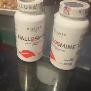 Product Review of HALLUSA NATURAL HALLOSMINE 300 Mg Diosmin Circulation 60 Capsules Gluten-Free Organic GMO-Free Sugar-Free Supplement for Healthy Circulation & Veins Health Made in USA Dietary from L**a