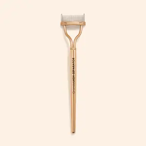 GrandeLASH-SEPARATOR Curved Eyelash Separating Comb for Fuller Dramatic Look with Precise Teeth Design for Even Mascara Distribution