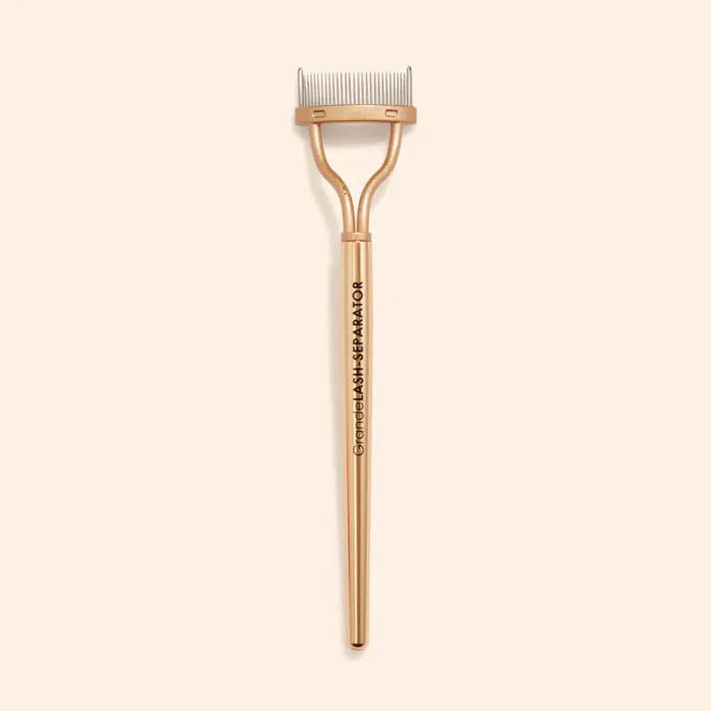 GrandeLASH-SEPARATOR - Grande Cosmetics - Curved Eyelash Separating Comb for Fuller Dramatic Look with Precise Teeth Design for Even Mascara Distribution