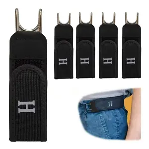 Tactical Metal Hook Elastic Strap Unisex Patented Buckle-Free Invisible Design Soft Adjustable Household Daily Accessory TikTok Shop Black Friday Organiser