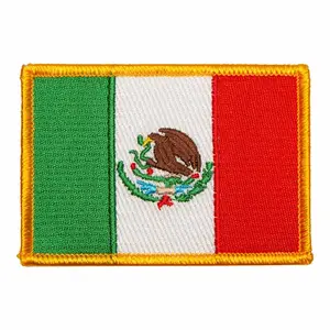 Mexican Flag Patch Martial Arts Uniform Patch