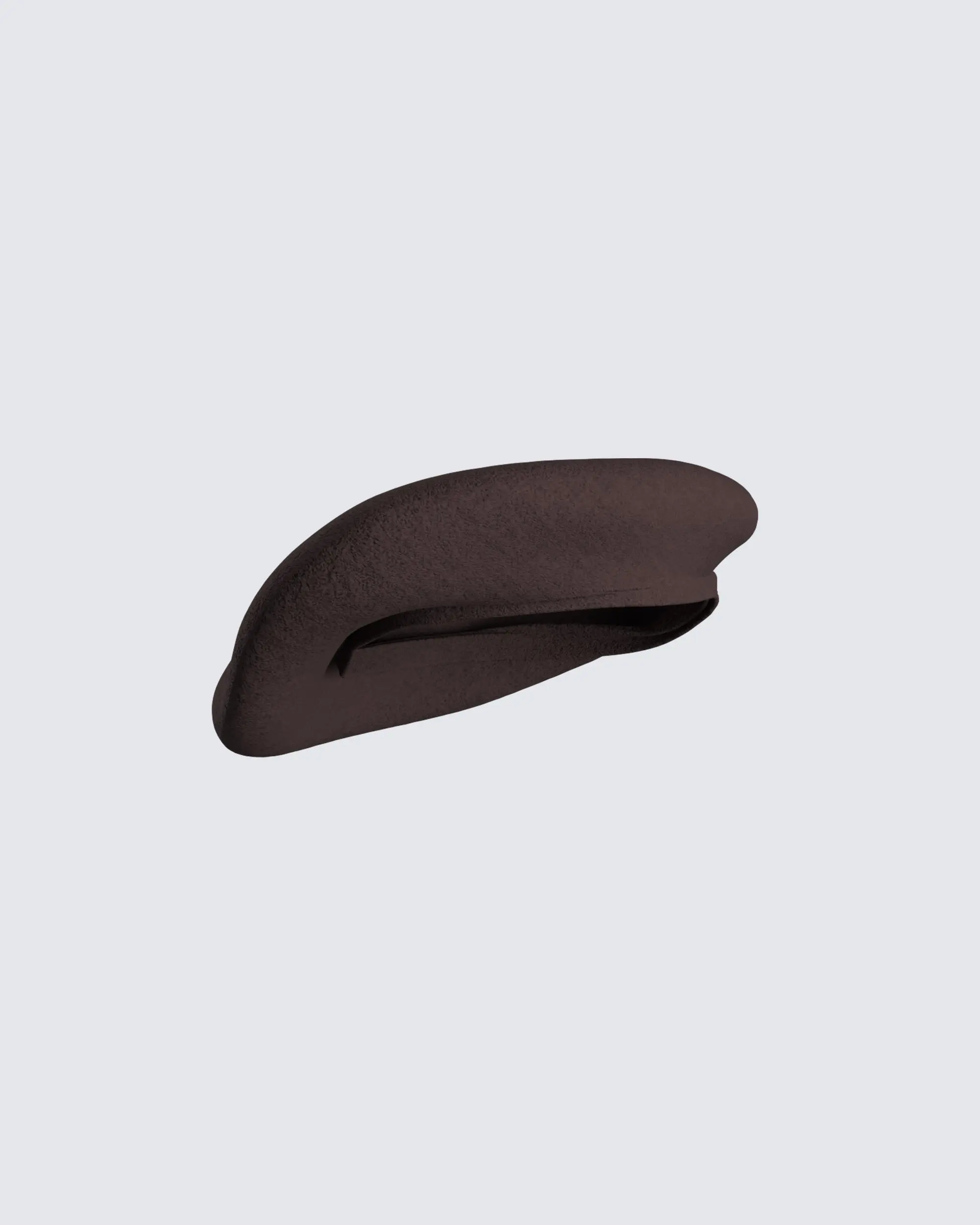Ronny Brown Beret Hat