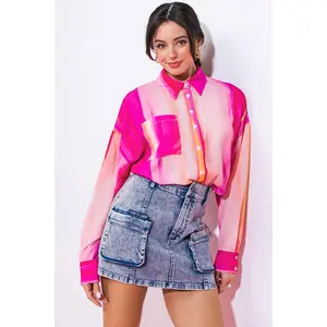 TAKE THE LEAD WOVEN TOP