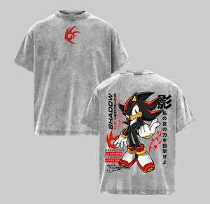 Shadow the Hedgehog | Sonic Washed Tee Streetwear Tee Hoodie “Chaos Control — A Dark Flame That Bends Time” — For Game Fans, For Drops That Radiate Legendary Power