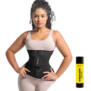 Copper Slim Women's Slim Waist Cincher Instant Trainer & Sweat Now Gel Compression Shapewear Basic Minimalist Style