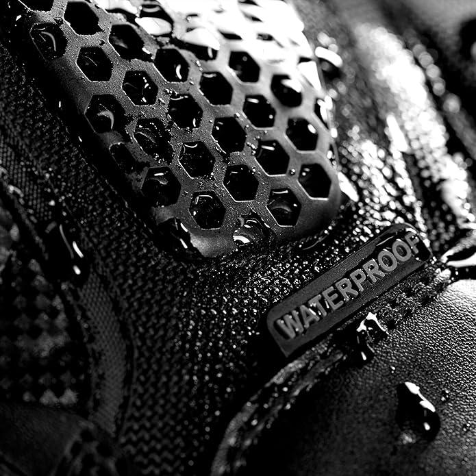 Magnum - Strike Force 8" Side Zipper Tactical Boots - Designed for Police, EMS, Security, Military, Hunting & Motorcycle w/Slip Resistant Michelin Outsole and Composite Toe