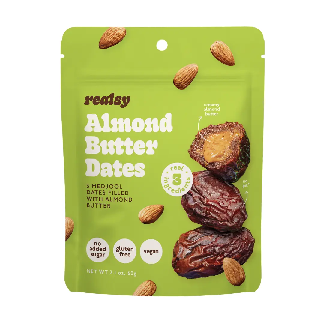 Almond Butter Filled Dates