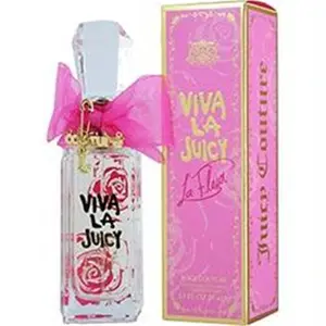 Juicy Couture Viva La Juicy La Fleur Women's Eau de Toilette Spray - 2.5 oz Dark Amber Continuous Spray Bottle, with Lotus Blooms, Bold Sandalwood & Vanilla Scents, for Evening Wear