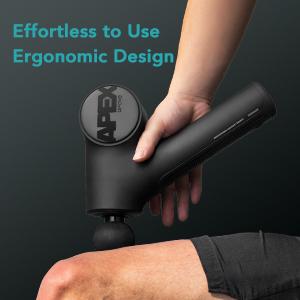 Opove Apex Massage Gun Deep Tissue 14.5mm Percussion Fascia Muscle Massager for Athletes Workout Pain Relief Recovery Relaxation, Professional Therapist Choice, Ergonomic for Effortless to Use