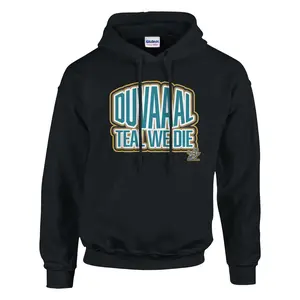 DUVAAAL Teal We Die Classic Unisex Pullover Hoodie (By DLR)