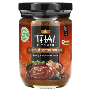 Thai Kitchen Peanut Satay Sauce, Mild, 8 fl oz (236 ml)