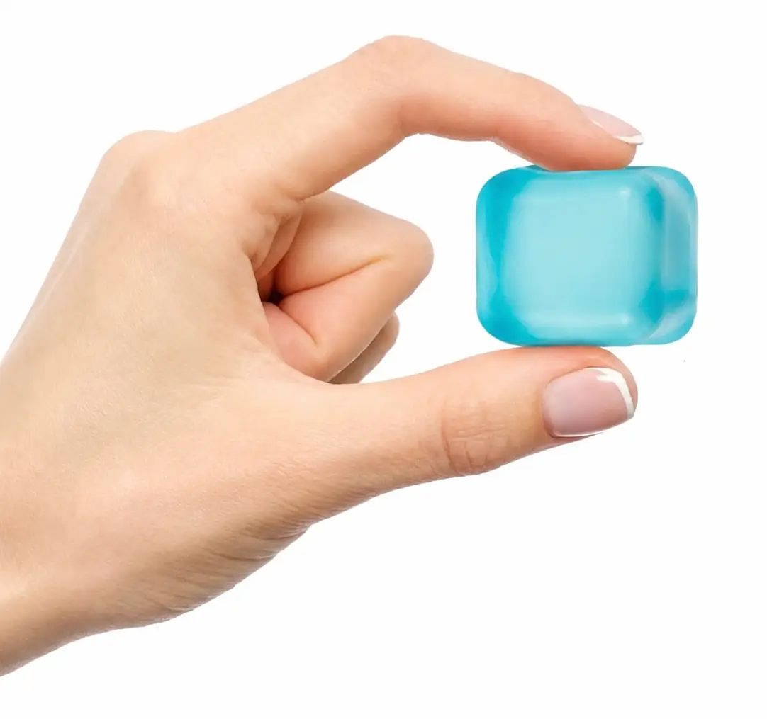 Nice Ice Baby Squish Cube Blue Single
