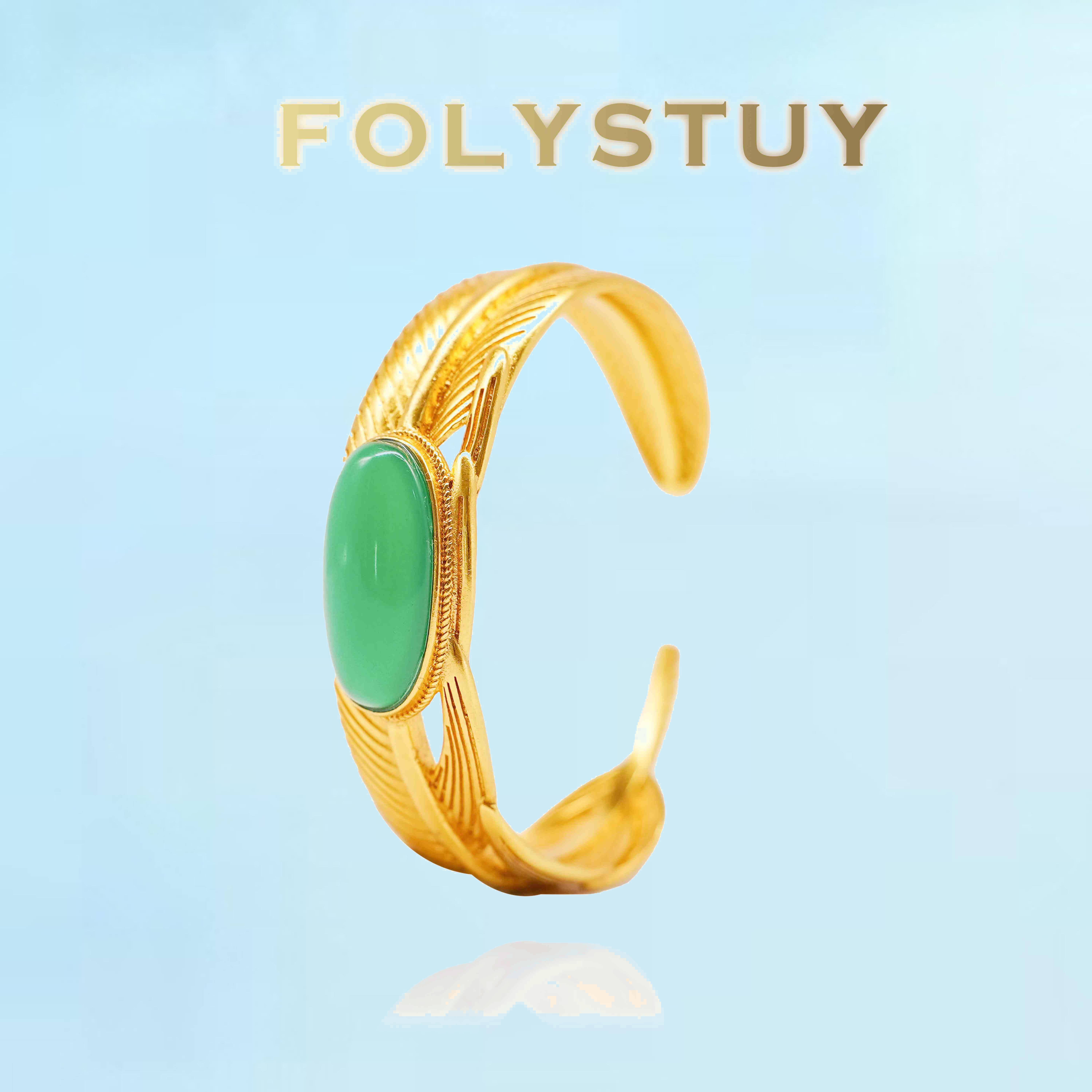 [FOLYSTUY (YNT01/YNT02/YNT03/YNT04/YNT05/YNT06)]Classic style fashion Bangles