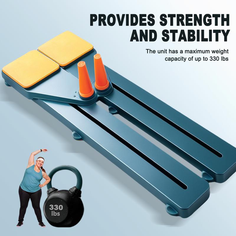 PHAGATT Leg, Belly and Arm Exerciser, Full Body Workout Machine, Multi-purpose Exercise Board, Home Workout, 330 LBS Weight Bearing.