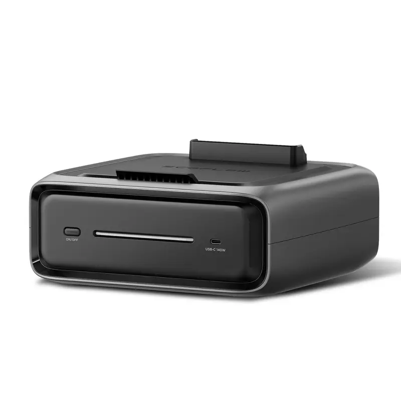 ECOFLOW River 3 Plus Portable Power Station Extra Battery EB300, 286Wh Expansion LiFePO4 (LFP) Battery with 10-Year Lifespan, Built-in 140W USB-C Port for Charging/Discharging, Use Independently