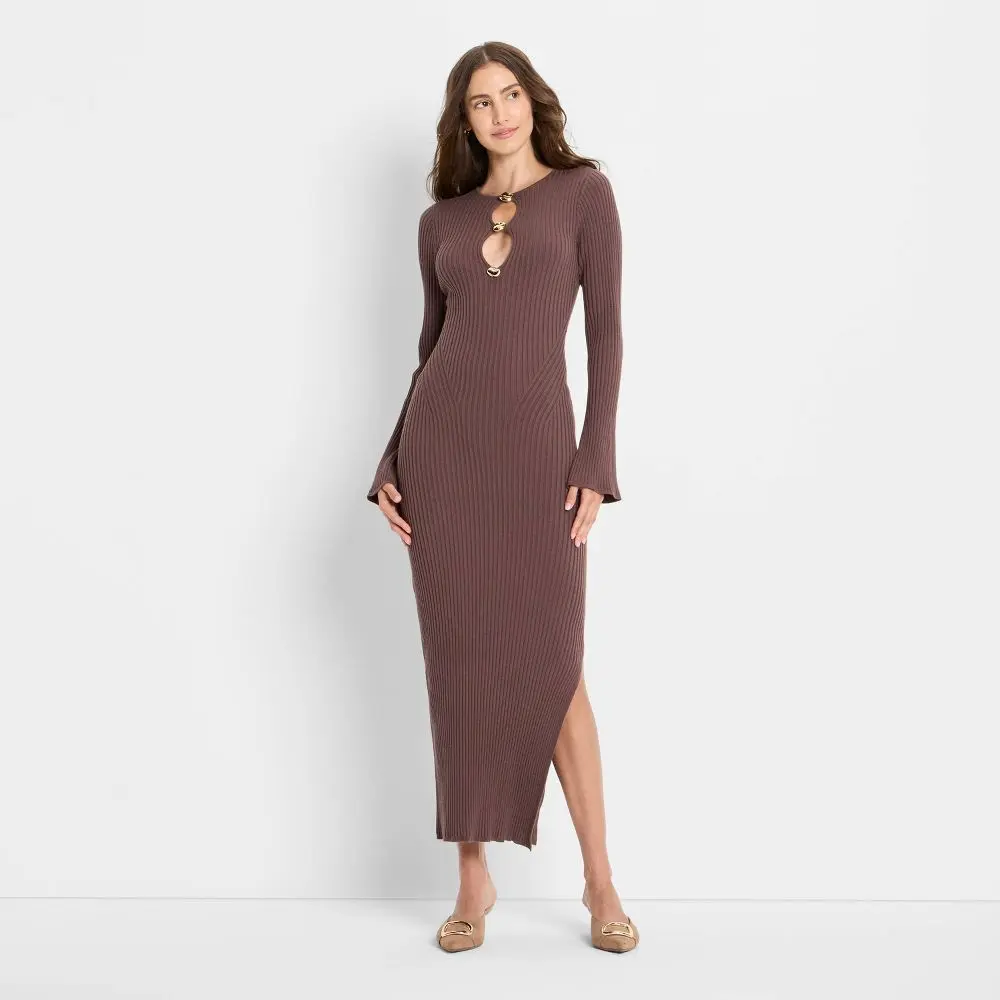 Women's Ribbed Maxi Dress - Future Collective - TikTok Shop Women's Ribbed Maxi Dress - Future Collective - TikTok Shop