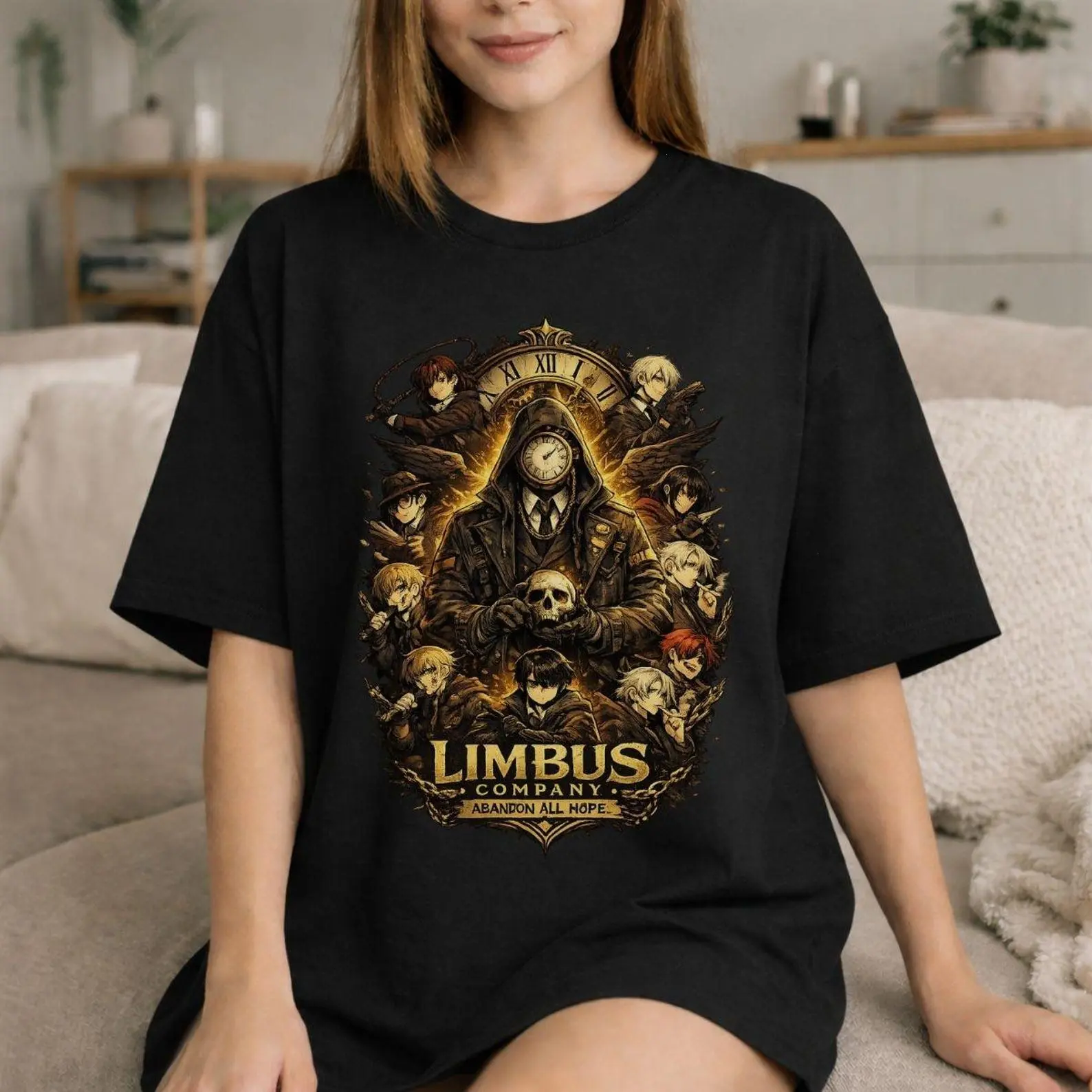 [Sale Up To 60%] Retro Limbus Company T-Shirt, Limbus Dante Sweatshirt, Vintage Hoodie, Limbus Company Characters Tee