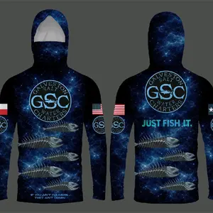 GSC Hooded Masked Performance Shirt (Deep Blue Sea)