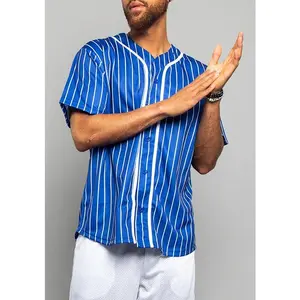 Pin Striped Baseball Jersey