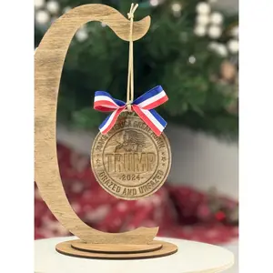 Grazed and Unfazed Trump Ornament - Christmas Ornament