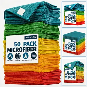 Ultra-absorbent, quick-dry, breakpoint design, antibacterial & scratch-free, durable reusable cleaning  for home kitchen, bathroom daily cleaning