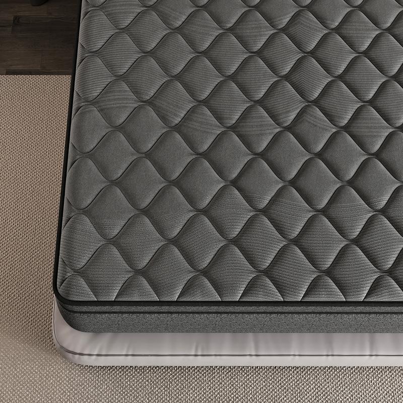 mattress Comfortable Sleep Solution 10"/12"/14" Hybrid Mattress with Gel Memory Foam & Individually Wrapped Coils for Medium Firmness Cool Sleep Support Fits Twin Full Queen King Sizes