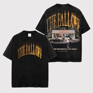 The Fall-Off Album, J. Cole Official 2026 Premium Washed T-Shirt For Cold World, Disc 29, Disc 39 Hip-Hop Shirt, Gift For Jermaine Lamar Cole Fan Graphic Tee, Cole World Music Fan Merch Shirt