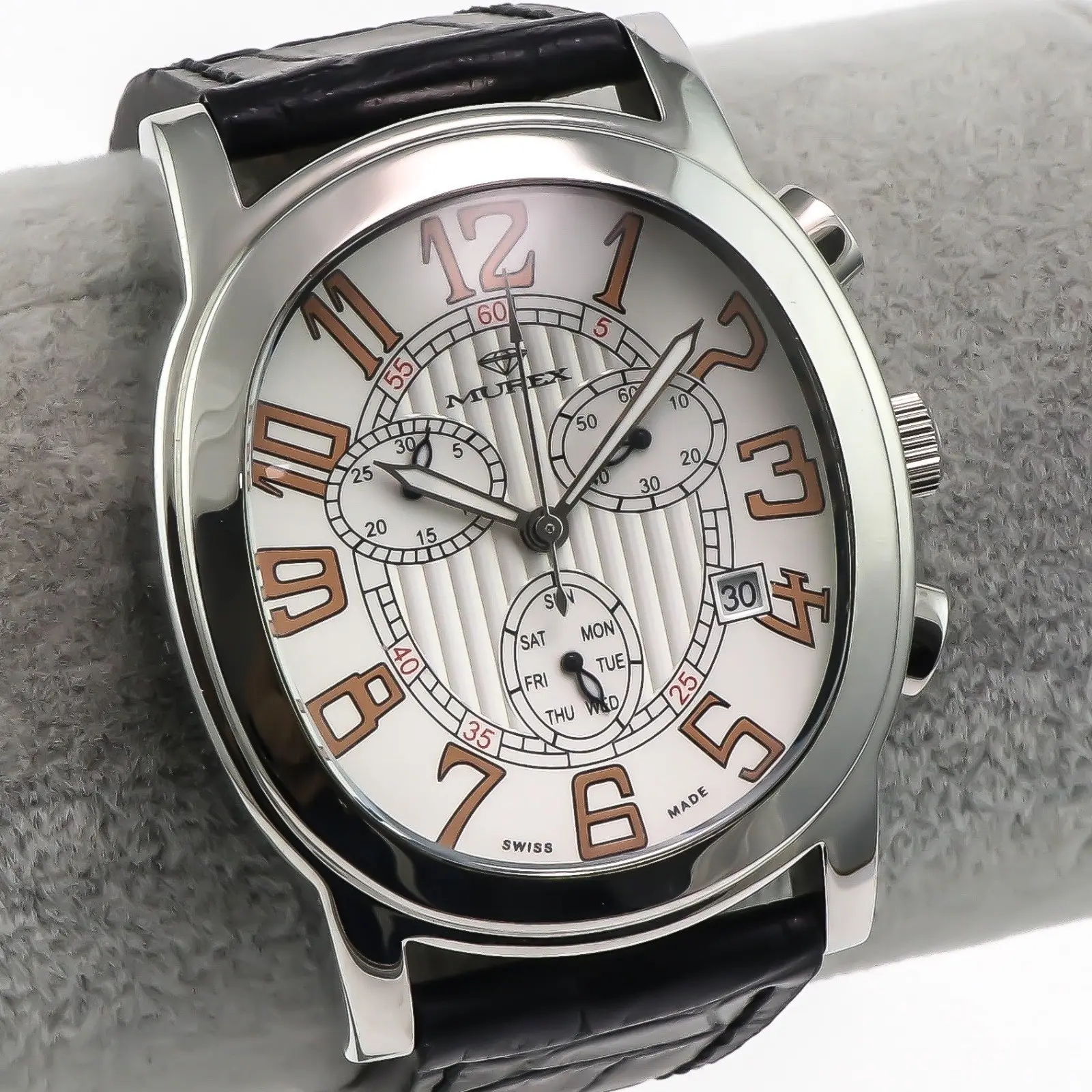 Murex • Swiss Moonphase Watch • Stainless Steel • Quartz • 3ATM • ISC701
