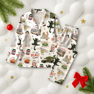 National's Lampoon Pajamas, Griswold Pajamas Set, National Lampoons Women Pajamas, Christmas Vacation Pjs, Christmas Tree Farm Pajamas