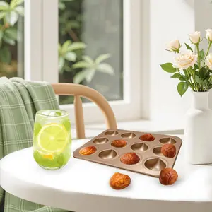 Chestnut Shaped Cake Baking Tray, Baking Mold for Home Use, Ideal for DIY Bakery Projects & Creative Cooking Adventures
