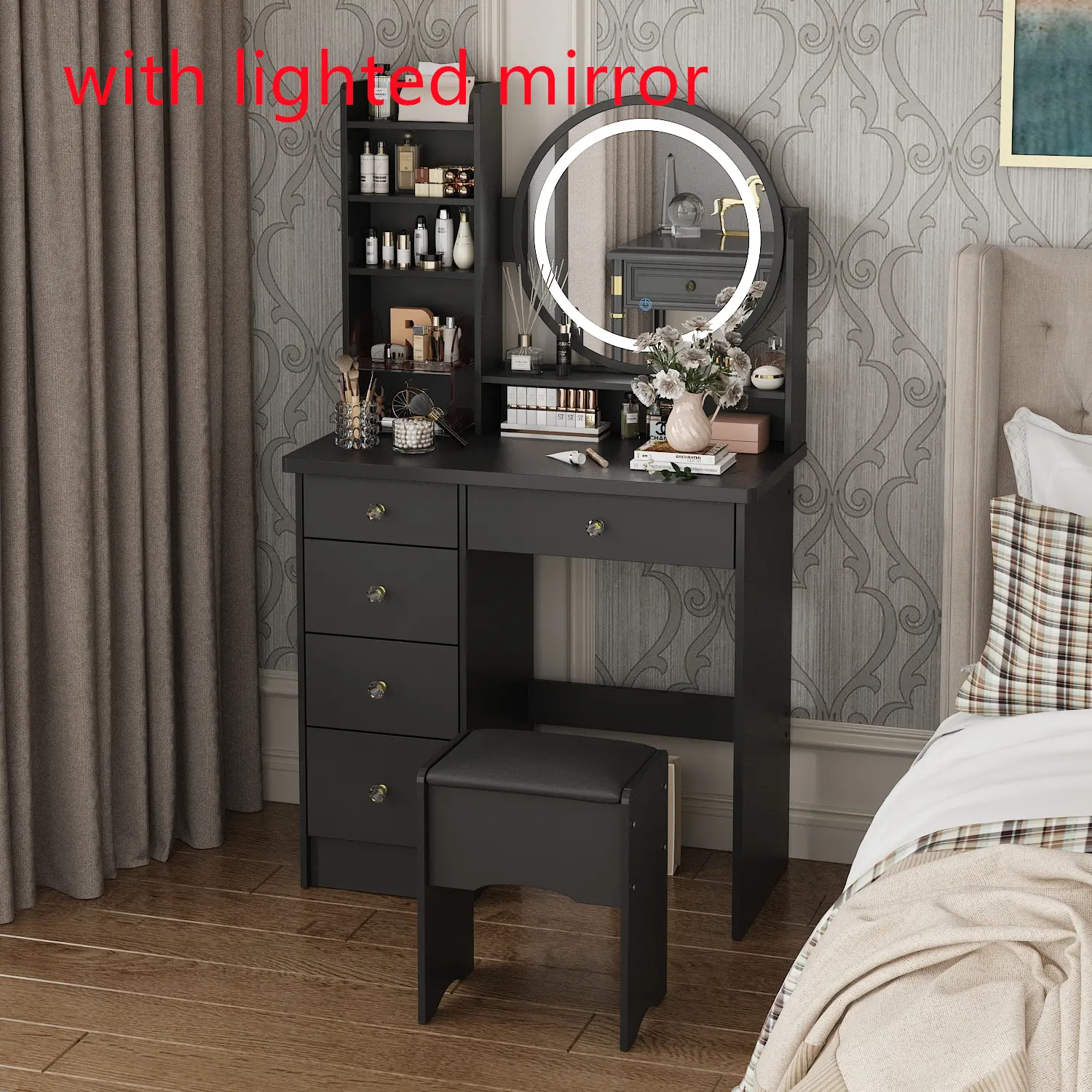 Black(Lighted Mirror)