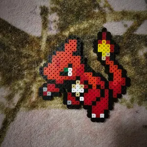 charmeleon perler art