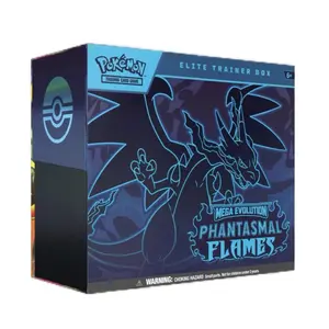 Phantasmal Flames: Elite Trainer Box (x1)- (Opened Live)