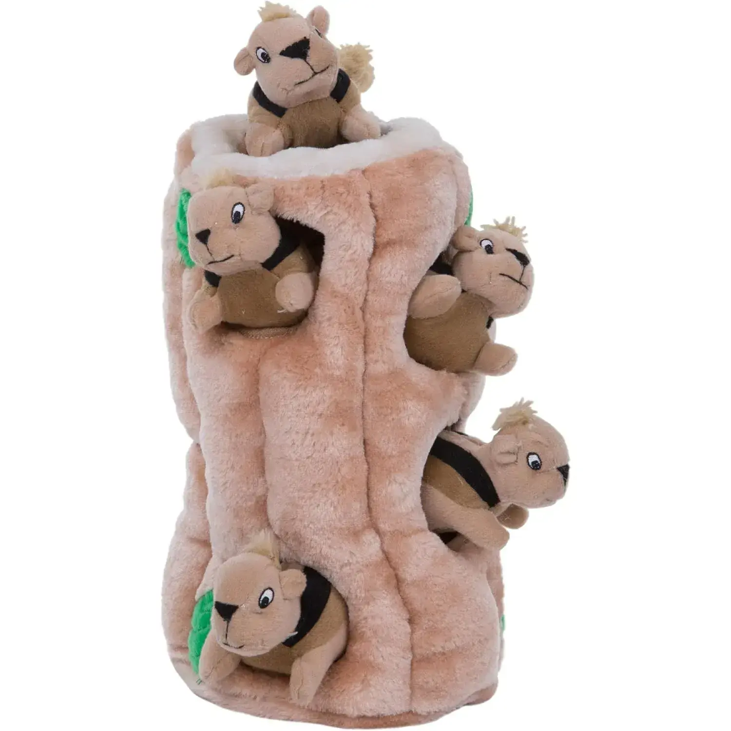 XL Hide-A-Squirrel Tree Plush Dog Puzzle Toy, Interactive Dog Supply