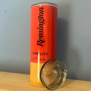 Remington bullet 20oz  Reusable Drinkware Washable