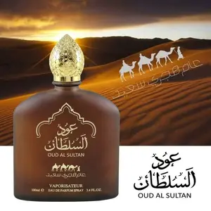 Luxury Arabian Oud Perfume 100ml | Sweet Floral & Woody Scent, Long Lasting, Great Gift for Him/Her, Stand Out with This Exotic Oud Al Sultan Fragrance!