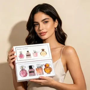 Four-Piece Perfume Set Unlocks Four Elegant Fragrances with Long-Lasting Scent for All Occasions Daily Commuting Date Party Perfect Gift for Women Christmas Easter Birthday